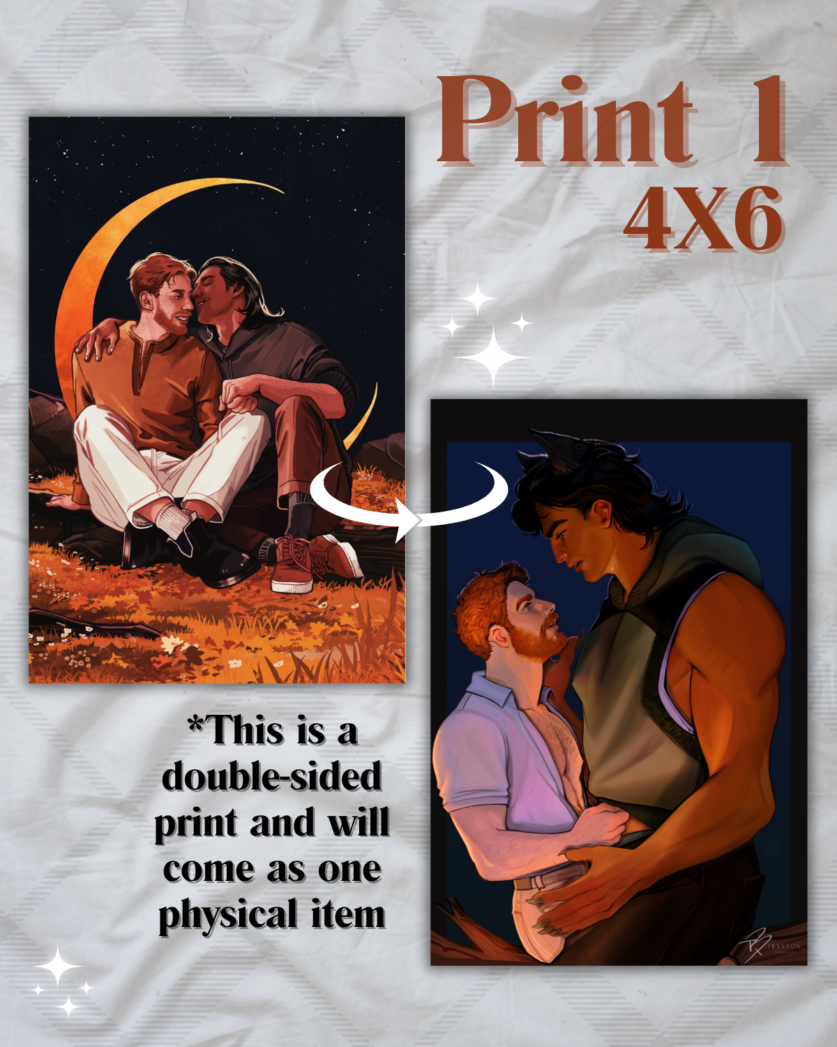 Below the Hunter Moon | Signed Paperback Art Bundle 1