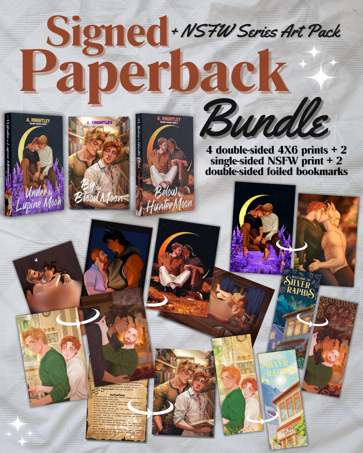 Silver Rapids | Signed Paperback Series Plus Art Bundle 2