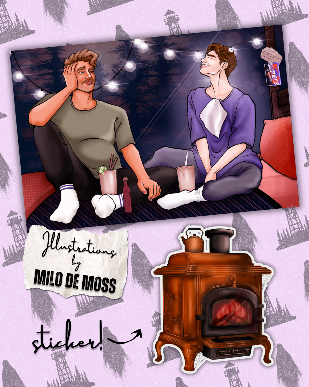 The Lookout's Ghost | Signed Paperback + Art Bundle | PRE-ORDER