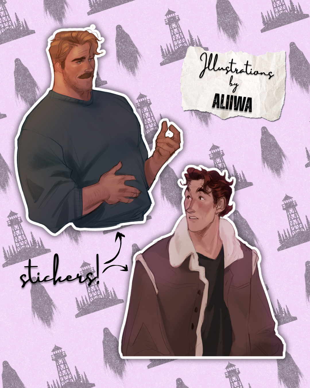 The Lookout's Ghost | Signed Paperback + Art Bundle