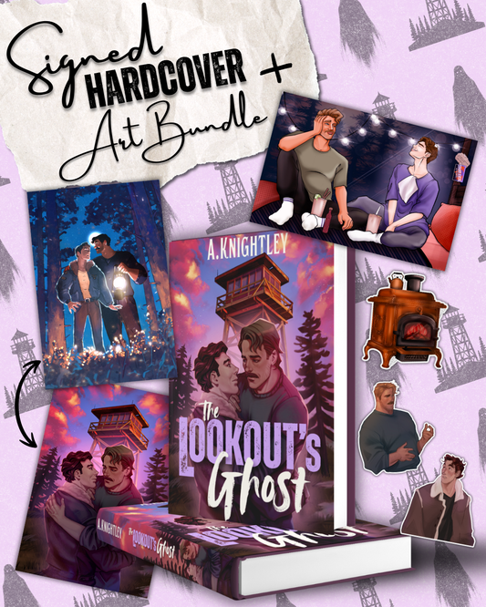 The Lookout's Ghost | Signed Hardcover + Art Bundle | PRE-ORDER