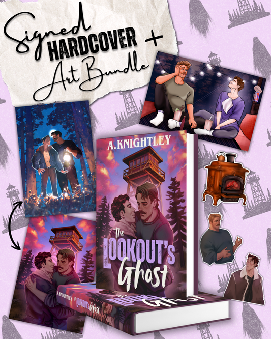 The Lookout's Ghost | Signed Hardcover + Art Bundle