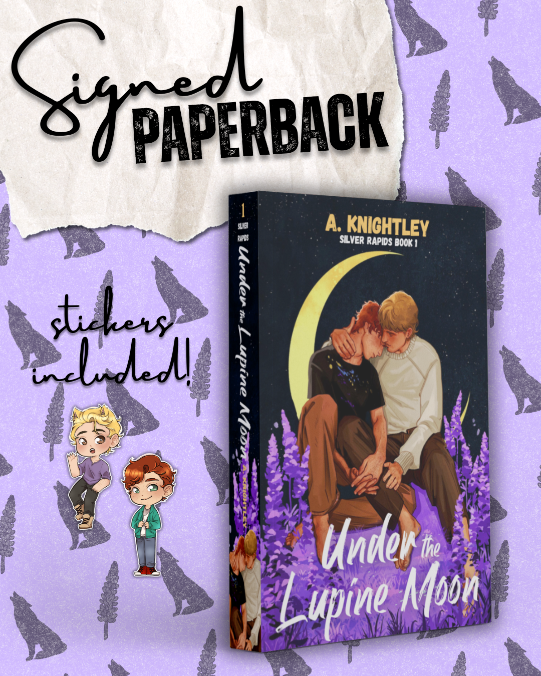 Under the Lupine Moon | Signed Paperback