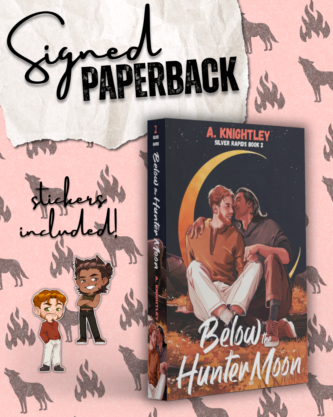 Below the Hunter Moon | Signed Paperback