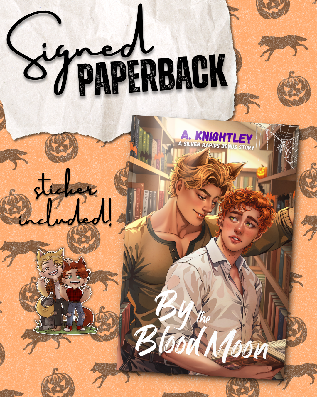 Shop Exclusive! By the Blood Moon | Signed Paperback