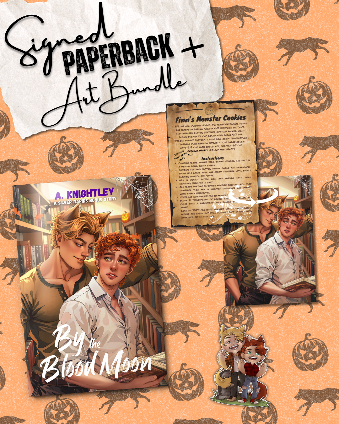 Shop Exclusive!  By the Blood Moon | Art Bundle 1