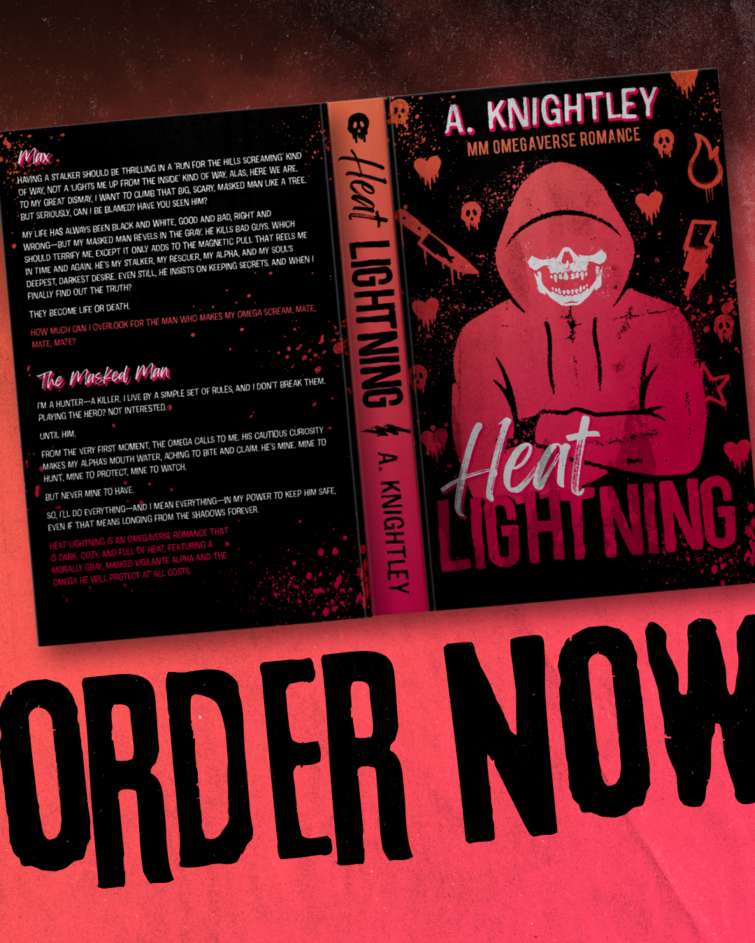 PRE-ORDER | Heat Lightning Alternate Cover | Signed Paperback + NSFW Art Bundle